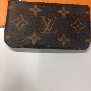 Louis Vuitton Key Pouch, Monogram,  M62650, Authentic